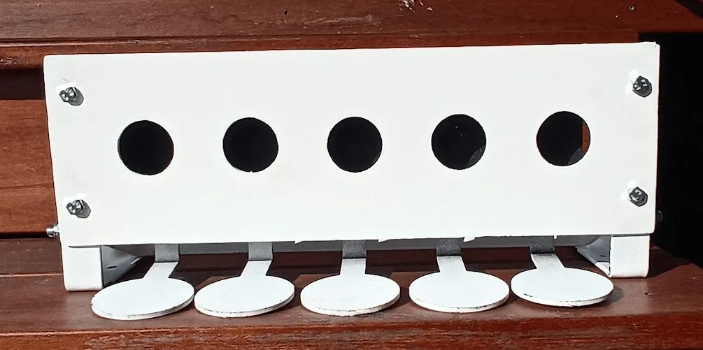 35mm Biathlon Style Steel Airgun Target Resetting target.