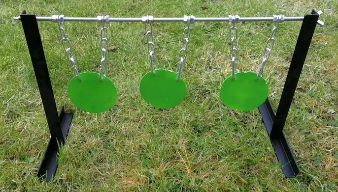 Air Rifle Gong Airgun Target - Triple