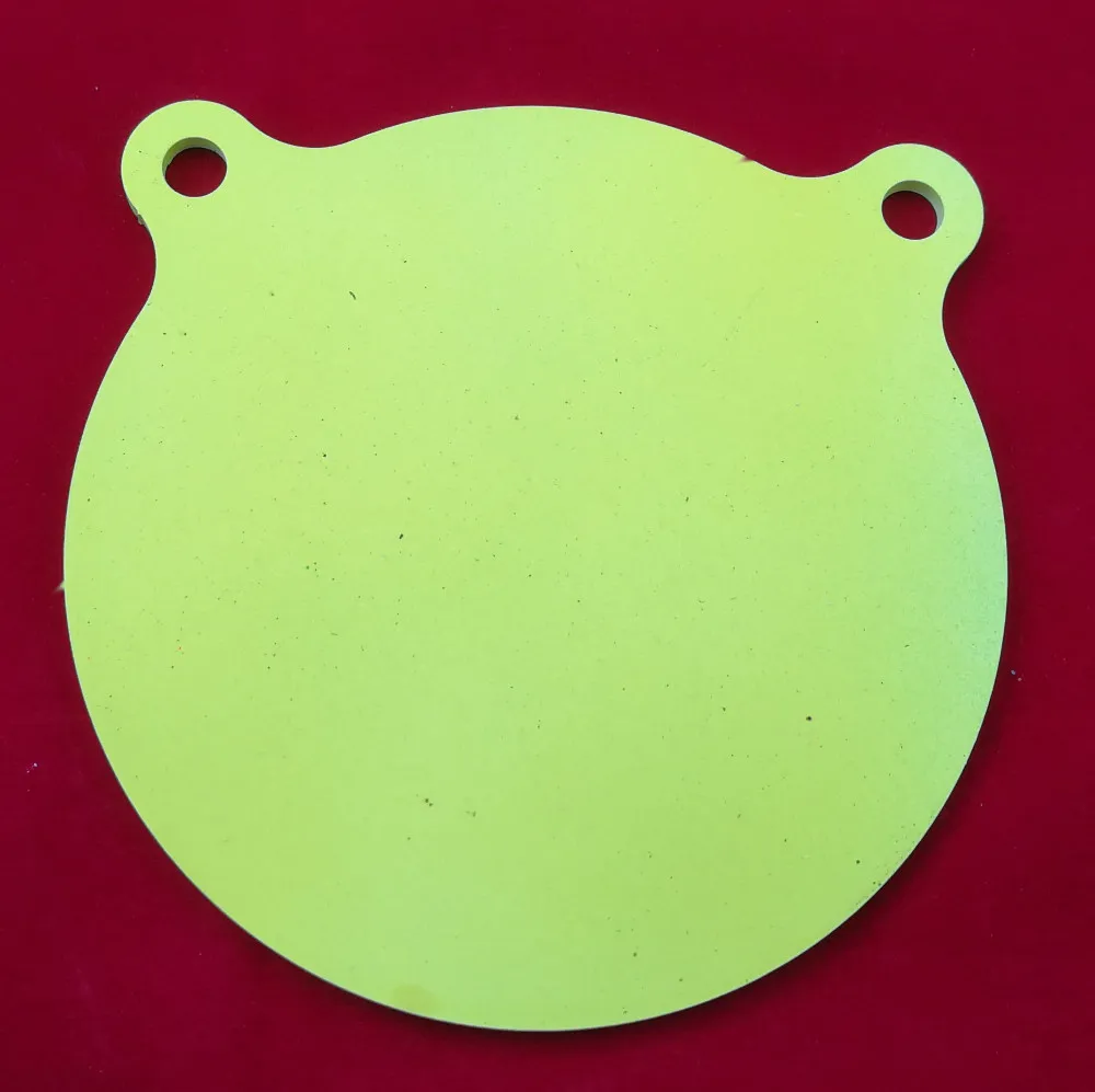 Air Pistol 4 Inch Round Gong Airgun Target - Single Pack - 2mm