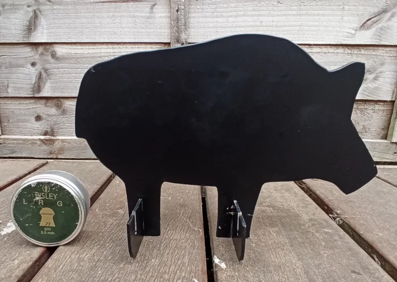 NRA Style Hog Knockdown Airgun Target 1/2 Scale