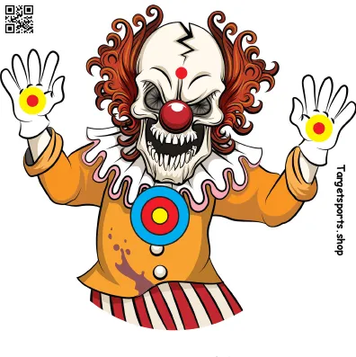 Clown Monster - Paper 14cm x 14cm