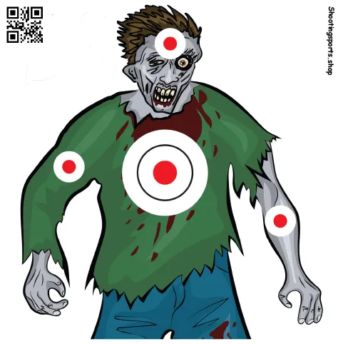 Zombie - Paper 14cm x 14cm
