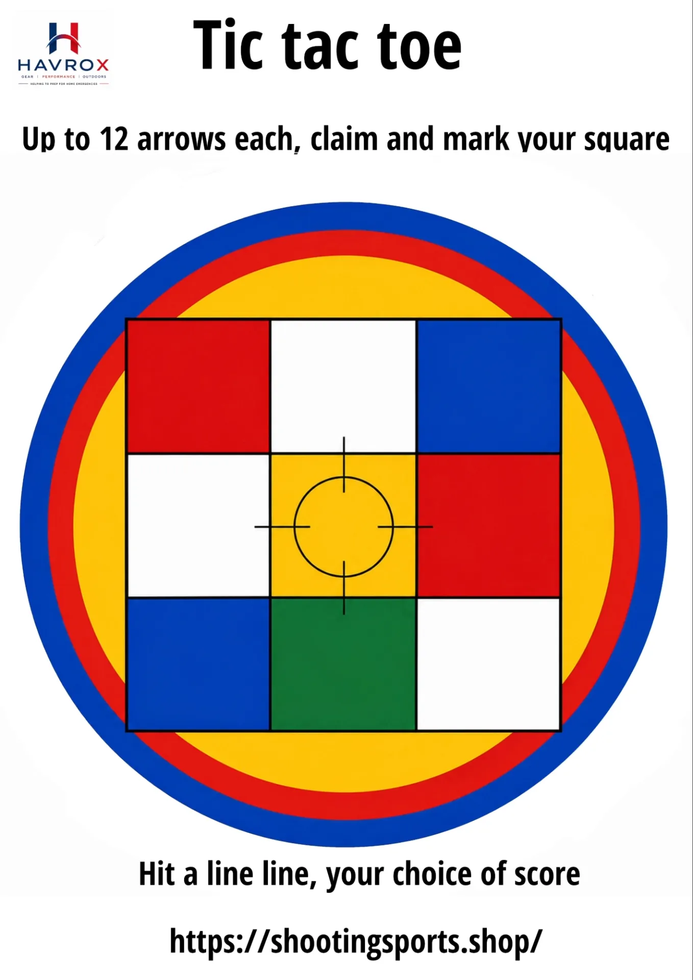 Archery Tic Tac Toe