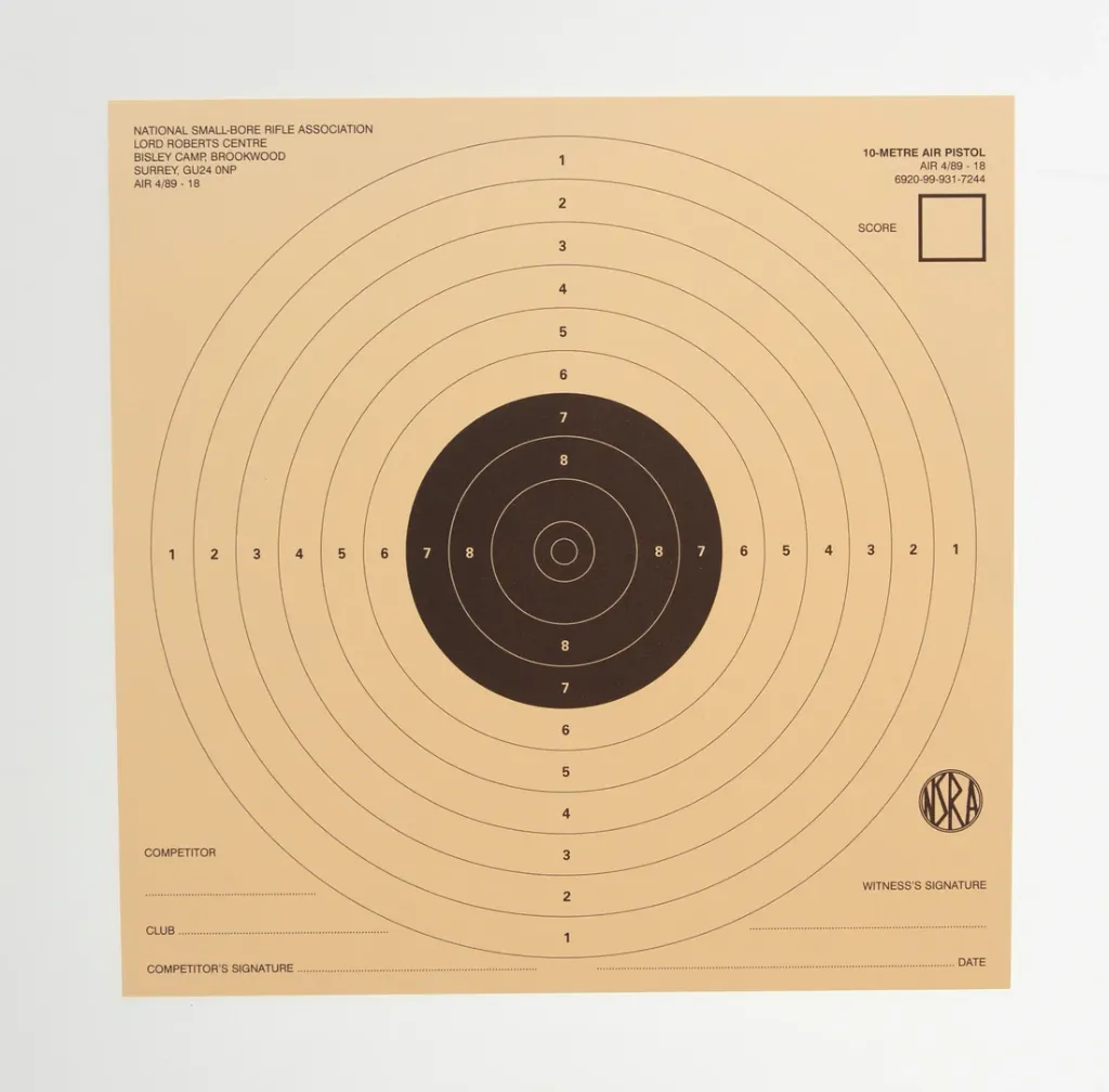 [SSSNSRA025] NSRA Air 4/89-18 (10M 1 Target Air Pistol) (1)